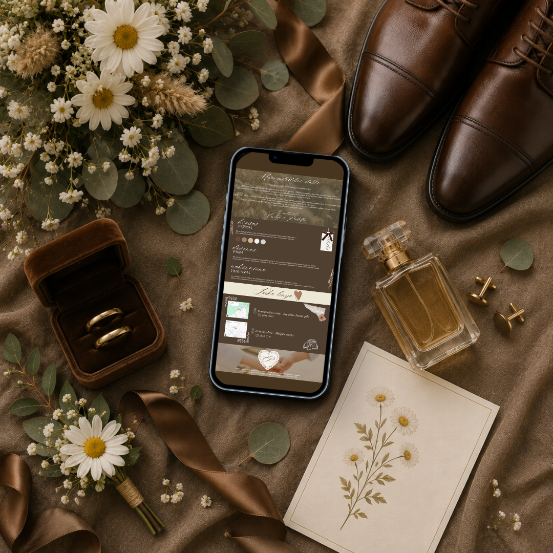 Hazel wedding website