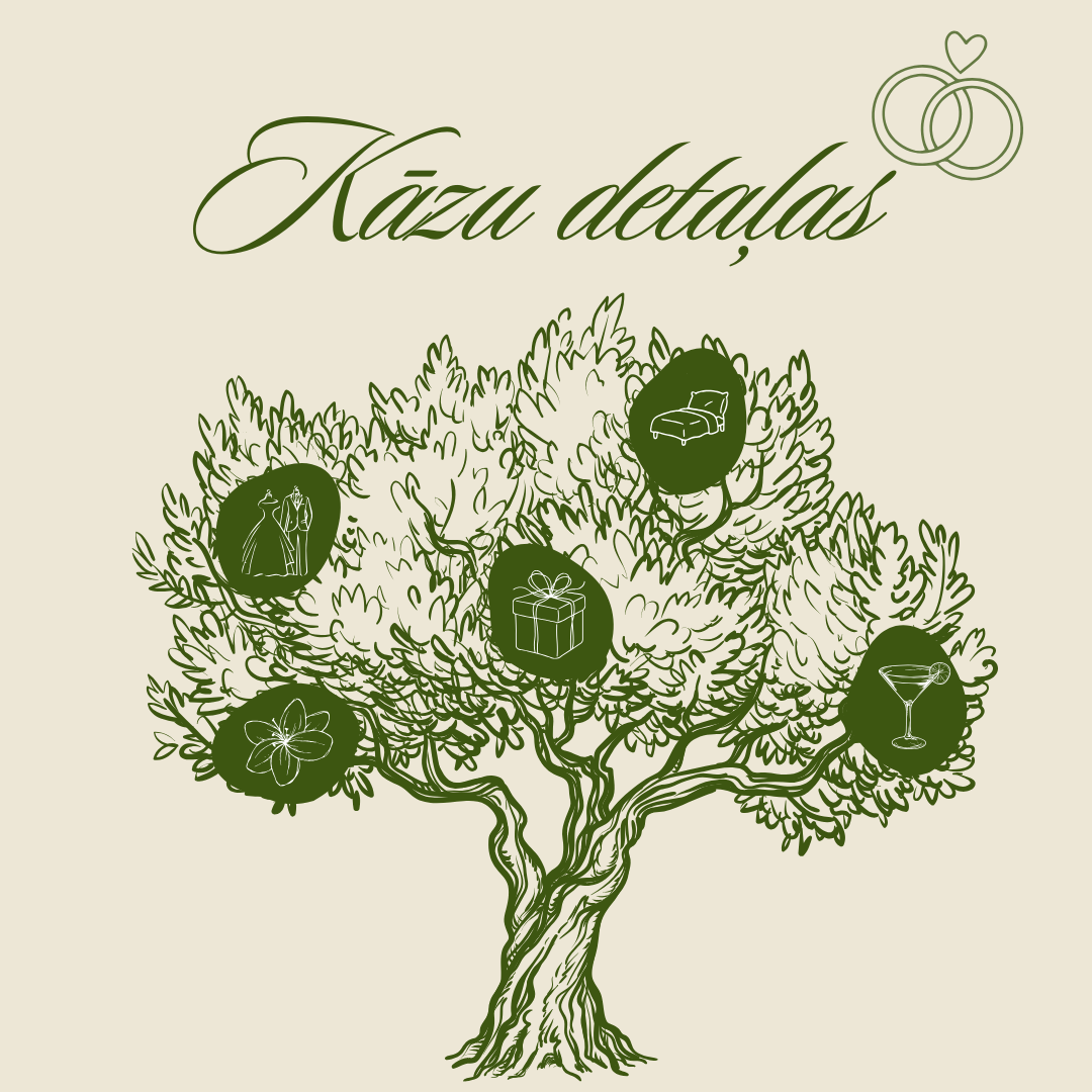 Olive kāzu mājaslapa