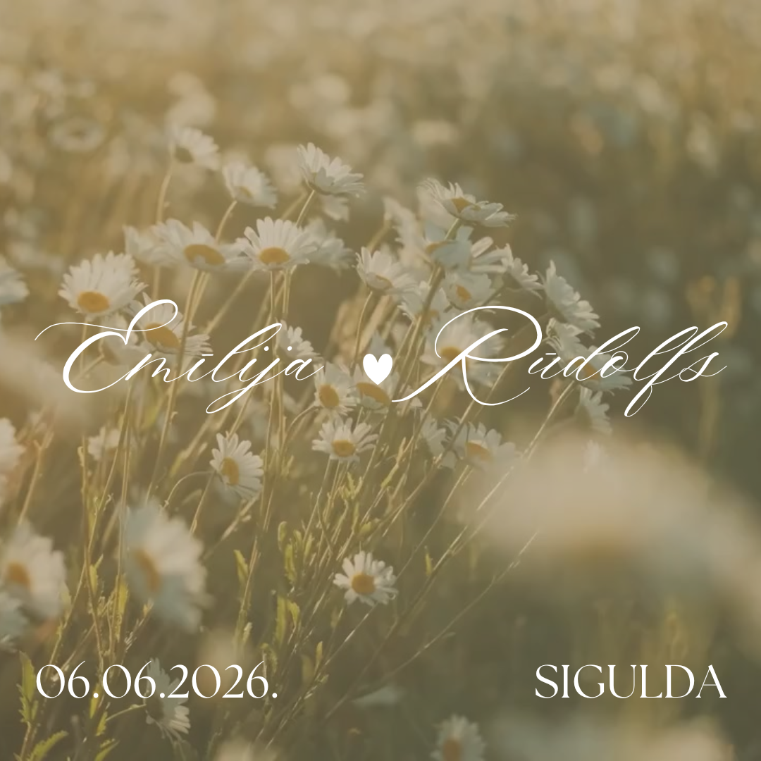 Hazel wedding website