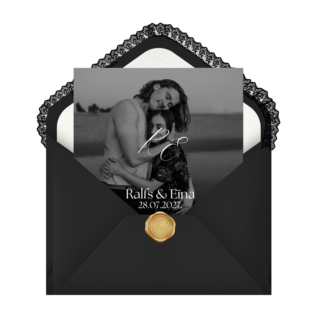 Onyx wedding website